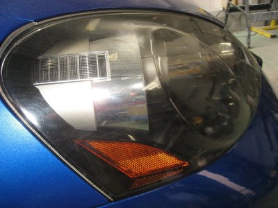 画像1: ■施工例■　ホンダ　インテグラ　タイプＲ（ＤＣ５）ヘッドライトくすみ・黄ばみ除去＋コーティング