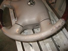 画像3: ■施工例■　青森県よりご依頼　グランドハイエース純正ステアリング　劣化による塗装はがれ等の補修（リペア） (3)