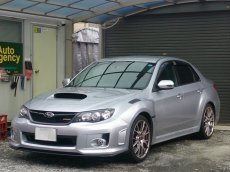 画像1: ■基本料金１５，０００円〜　■施工例■スバル　インプレッサＷＲＸ　ＳＴＩ　Ｓ２０６　純正アルミ（１９ンチ・ハイパーシルバー）ガリ傷補修　福岡市のホイールガリ傷修理・リペアは当店へ (1)