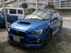 画像1: ■基本料金１５，０００円〜　■施工例■　スバルＷＲＸ　純正アルミホイール（１８インチ・ガンメタ）ガリ傷修理　福岡市のアルミホイールの傷修理・修正はオートエージェンシーまで (1)