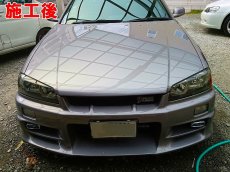 画像3: ■基本料金　両側１．２万円〜　■施工例■　日産スカイライン（Ｒ３４）ヘッドライトリペア施工後約３年弱の状態とメンテナンス施工　福岡市近郊でヘッドライトの黄ばみや曇りにお悩みの方はオートエージェンシーまで (3)